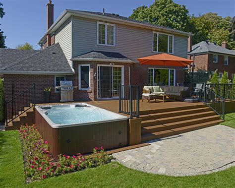 Hot Tubs Vs Swim Spas With Images Hot Tub Backyard Hot Tub Patio