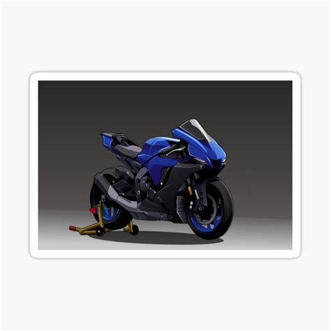 "Yamaha R1" Sticker for Sale by MotorcycleLove | Redbubble