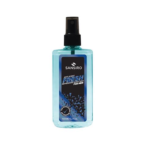 Sansiro Parfüm Fresh Erkek Anti Scent Refreshing Body Mist 155ml