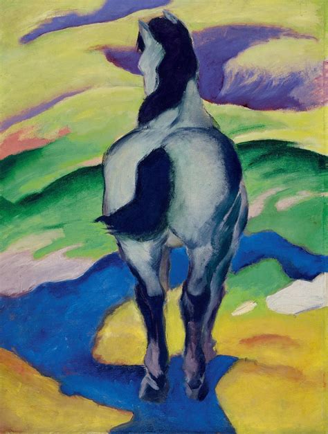 Franz Marc | Blaues Pferd (Blue Horse) II (1911) | Artsy