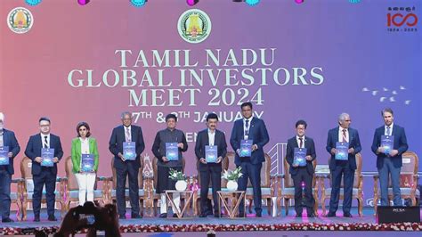 Tamil Nadu Global Investors Meet Begins Top Companies Promise