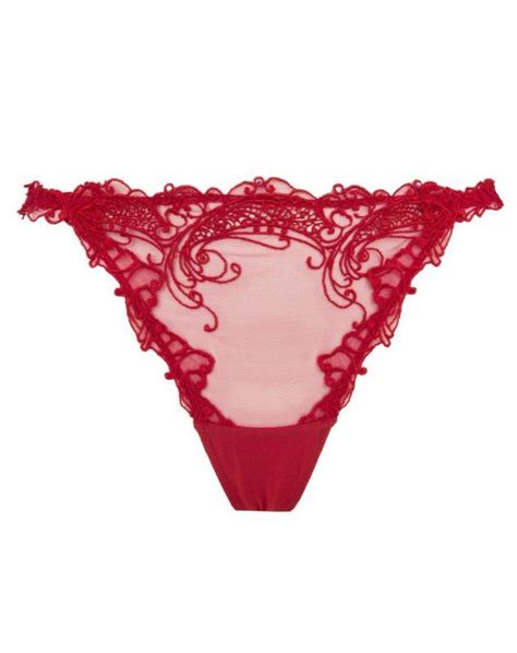 String Sexy Lise Charmel Soir De Venise Rouge Venise