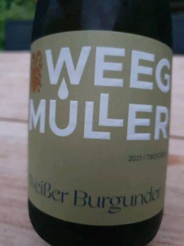 Weingut Weegm Ller Weisser Burgunder Trocken Vivino Australia