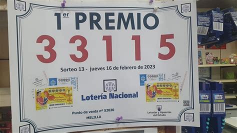 Melilla Agraciada Con El Gordo Del Sorteo De La Loter A Nacional Del