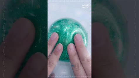 How To Make Nano Tape Ball ~♡ Green Glitter 테이프공 Youtube