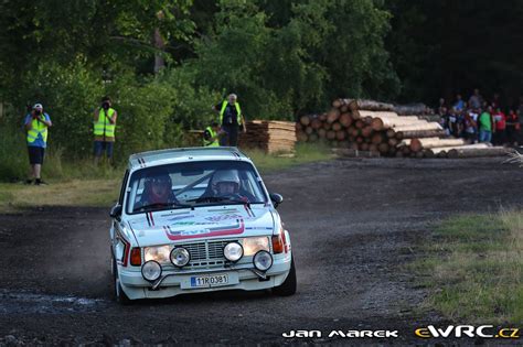 Kolář Pavel Tichý Dominik Škoda 130 LR Multi S Radouňská Rallye 2021