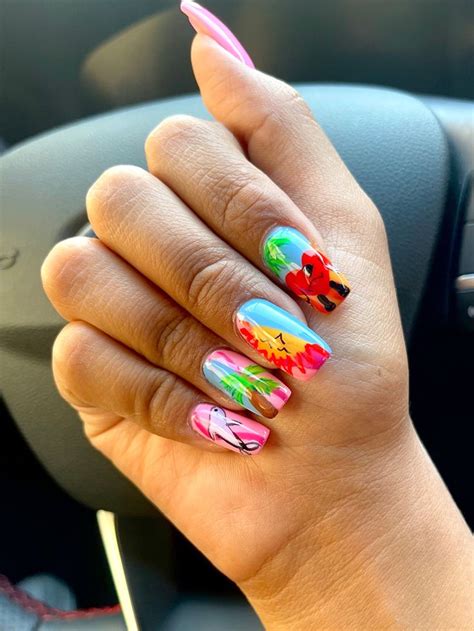 Bad Bunny Nails Un Verano Sin Ti Manicura De U As U As De Gel