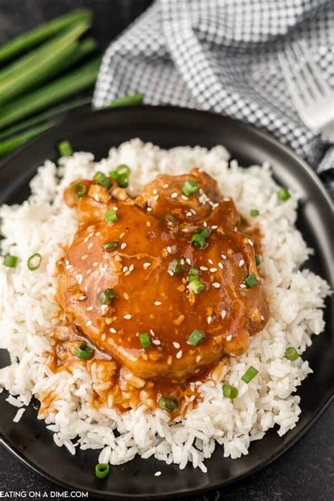 Crock Pot Teriyaki Pork Chops Recipe Easy Teriyaki Pork Chops