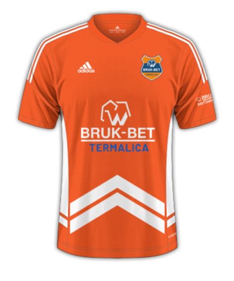 Bruk Bet Termalica Nieciecza 2022 23 Home Kit