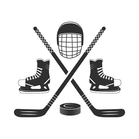 Vector De Hockey Sobre Hielo Ilustraci N De Hockey Ilustraci N