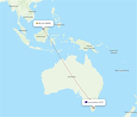 Flights From Launceston To Bandar Seri Begawan LST To BWN Flight Routes