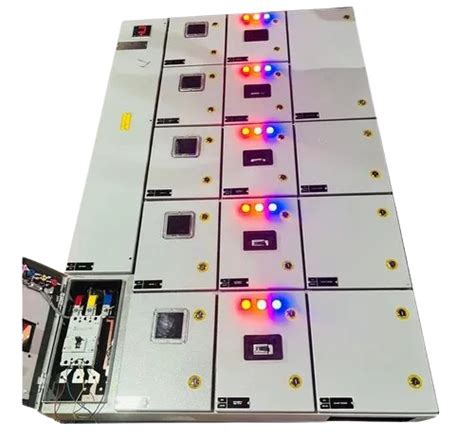 Voltage Hertz Mild Steel Body Three Phase Meter Panel Board For