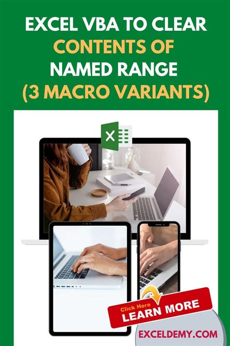 Excel Vba To Clear Contents Of Named Range 3 Macro Variants Artofit