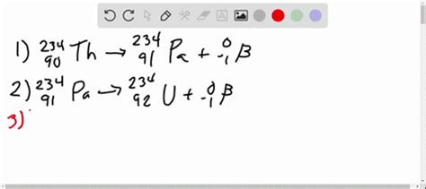 Solved El Diagrama Muestra Parte De La Serie De Desintegraci N Del