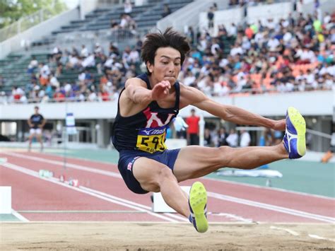 陸上・駅伝 走り幅跳びの日大・橋岡優輝、世界陸上のしょっぱなにビッグジャンプを！ 4years 学生スポーツ