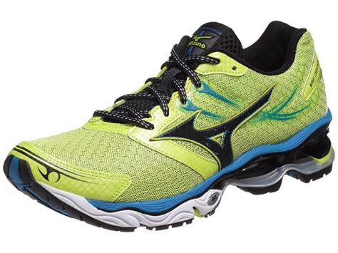 Mizuno Wave Creation 14 (Lime/ Blue) Беговые кроссовки купить в Украине ...