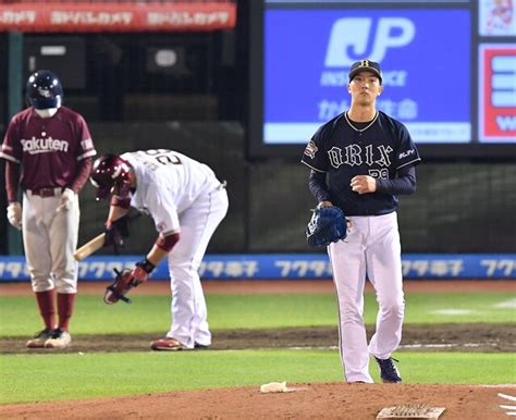 逆転vへ勝つしかないオリックス 楽天に今季5勝無敗の田嶋が四回途中降板 ライブドアニュース