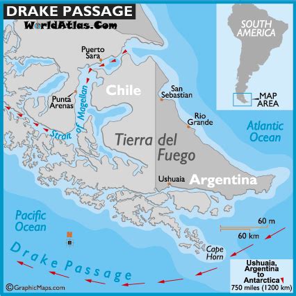 Drake Passage | Drake passage, South america map, Drake