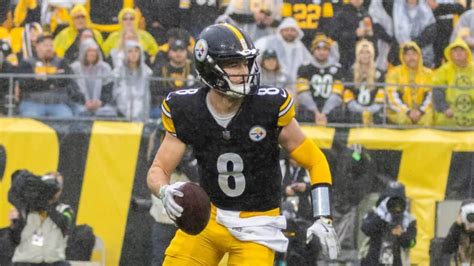 Steelers Rule Out QB Kenny Pickett Will Start Mason Rudolph In