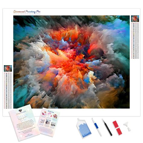 Abstract Diamond Painting Kits | Full Drill Diamond Art ...