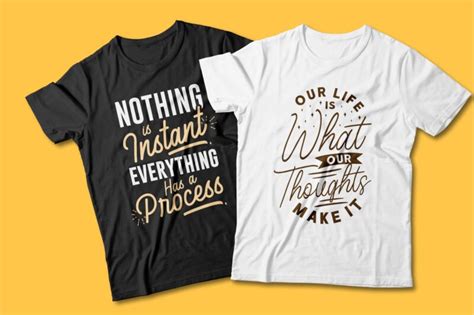 Motivational Quotes Typography T Shirt Design Bundle Saying And