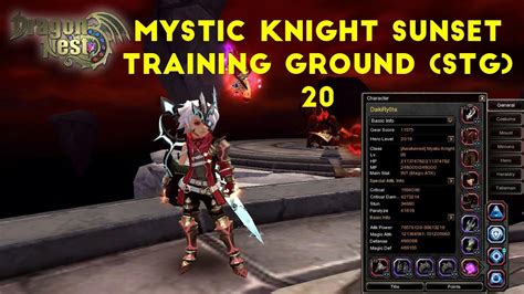 Mystic Knight Sunset Training Ground Stg 20 With Over Line 924 And A