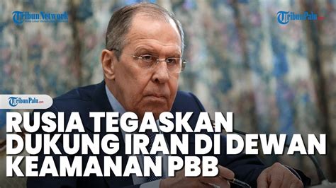 Rusia Tegas Dukung Pembalasan Iran Ke Israel Di Dewan Keamanan PBB