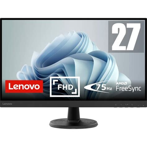 Lenovo D Raven Black Full Hd Hdmi Vga Freesync A Kac Eu