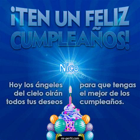 Feliz Cumplea Os Vi Nico