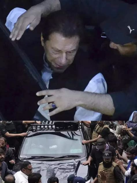 Police Storm Home Of Ex Pakistan Pm Imran Khan Court Cancels His