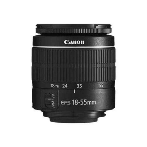 Canon EF-S 18-55mm f/3.5-5.6 III Camera Lens (New in White Box) International Model (No Warranty ...