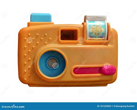 Toy Camera Stock Photo Image Of Play Plastic Pink 101229854