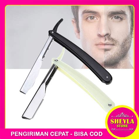 Jual Pisau Cukur Lipat Alat Cukur Manual Isi Ulang Silet Razor