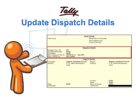 Update The Dispatch Details In Multiple Invoices In One Go Logictech