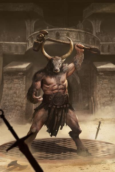 Lore Minotaur The Unofficial Elder Scrolls Pages UESP