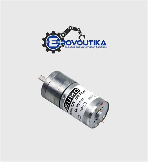 Jsumo Dc Gearhead Motor Mm V Rpm Sp Shop Erovoutika