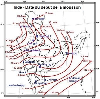 Climat Mousson Temp Rature Pluie Quand Partir Climats Et Voyages