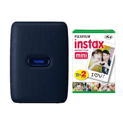 Fujifilm Instax Mini Link Instant Smartphone Printer Dark Denim With