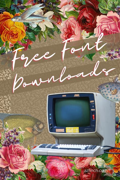 Free Fonts For Digital Collages Digital Collage Free Handwriting