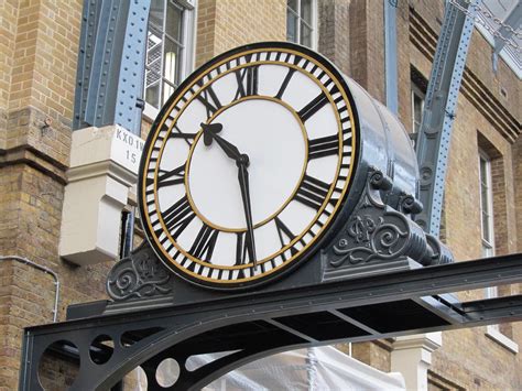 London Kings Cross Railway Station Clock Photography By E Flickr