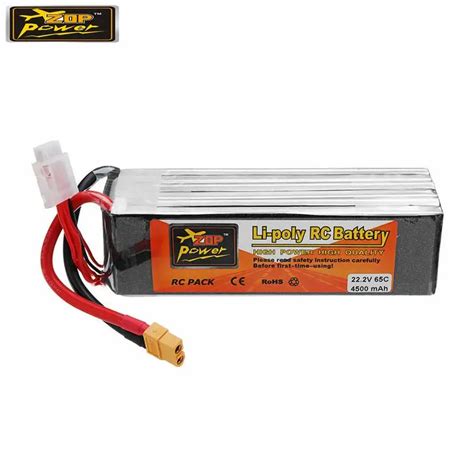 Batterie Lipo Rechargeable Zop Power V Mah C S Avec Prise