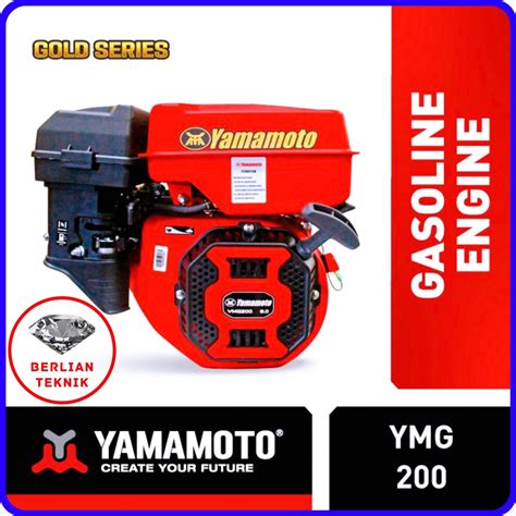 Jual Mesin Penggerak Bensin Engine Gasoline Yamamoto Gold Ymg