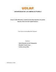 Identificación y análisis de las descripciones de puesto docx