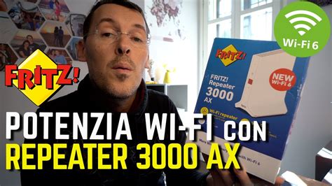 Potenzia Wi Fi Con Repeater Avm Fritz Ax Extender Con Il Wi Fi