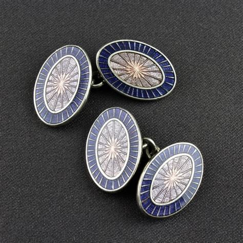 Guilloche Cufflinks Etsy