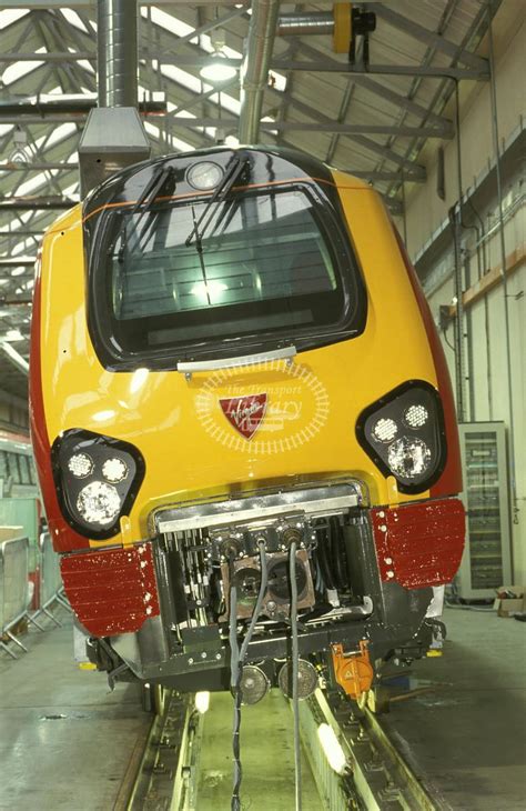 The Transport Library A Virgin Pendolino Speeds Past Enhanced Speed