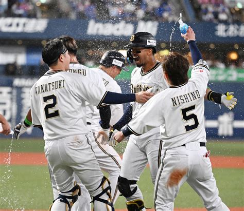 【オリックス】宗佑磨「オリ髭デー」でサヨナラ打「この野郎」も冷静にアプローチ プロ野球写真ニュース 日刊スポーツ