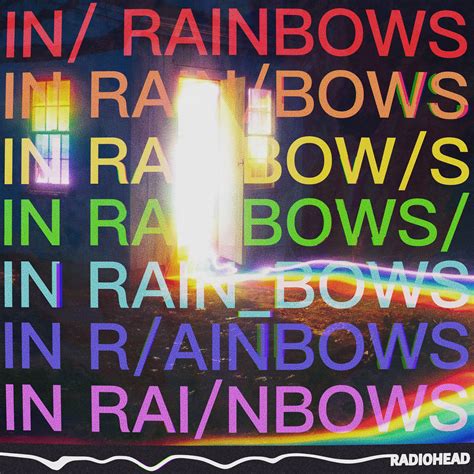 A Fanmade Album Cover I Created For In Rainbows Radiohead