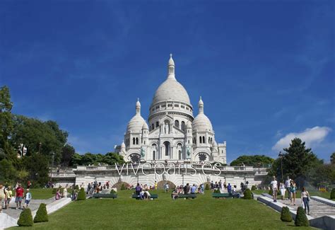 Fotos de Basílica del Sagrado Corazón en París Imágenes y fotografías