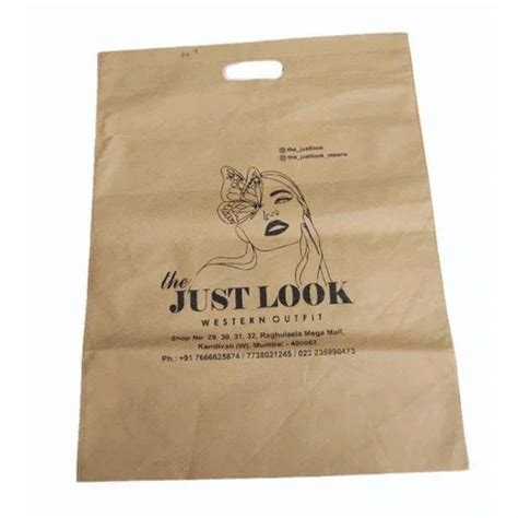 Brown D Cut Non Woven Bag At Rs 4 Piece Non Woven Bag In Mumbai Id